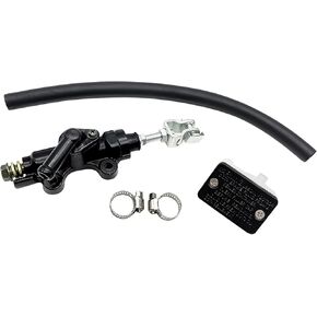 M MATI Rear Foot Brake Master Cylinder Assembly for Honda TRX250 TRX250X Fourtrax 250X 1987-1992 43500-HC0-681 43500-HC0-671