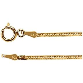 Sonia Jewels 1.5mm Flexible Herringbone Chain Necklace Chain Necklace