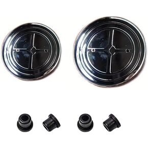 2Pcs Replacement for car Hood and Trunk Emblems 82mm + 74mm Badge for X3 X5 X6 3 4 5 6 7 8 Series 325i 328i E46 E30 E36 E34 E38 E39 E60 E65 Comes with a Gift 2pcs Emblem(82+74 Black and White)