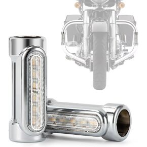 psler Switchback Driving Crash Bar Lights Motorcycle Highway Bar Lights for 1-1/4" Crash Bars Ultra Classic Limited Road King Street Road Glide Trike Dyna Sportster Touring Victory Bikes