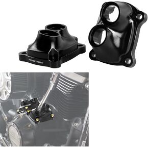POWER JAMES Front and Rear Gold Golden Engine Tappet Lifter Cover Fits for 2017-2024 Softail Deluxe, Fat Boy, Sport Glide, Street Bob, Breakout, Low Rider ST, Touring and Trike M8 Engine (Gold)