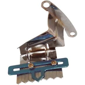 Chevy Small Block 283-305-327-350-400 Timing Tab w/Adjustable Pointer - Chrome