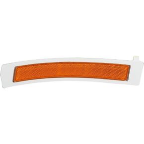 No.63147199628 Bumper Reflector for BMW 535i GT 2010-2017 Front Right Bumper Reflector Side Marker Durable Plastic 1 Pcs Yellow