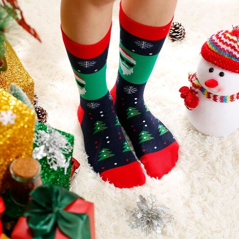 YEXIPO Funny Christmas Socks For Men Women Crew Socks Unisex Novelty Christmas Gifts in Kuwait