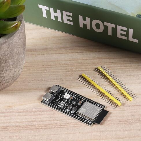 AITRIP 3PCS ESP32-S3-DevKitC-1-N16R8 ESP32-S3 لوحة تطوير Wi-Fi + BLE MCU وحدة تدمج وظائف Wi-Fi وBLE كاملة لـ Arduino in Kuwait