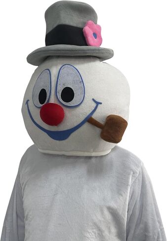 The Snowman Mascot Costume Christmas Performance Outfit Adult in Saudi Arabia