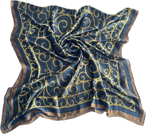 Pokeedioty Scarfs for Women Long Floral Print Scarf Fashion Scaves Head Scarf Lightweight Sunscreen Shawls in Kuwait