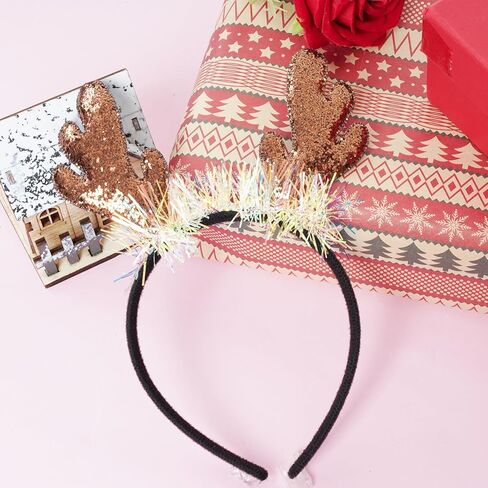 عصابات رأس عيد الميلاد من هويوواك مكونة من قطعتين من قرون الغزلان in Kuwait