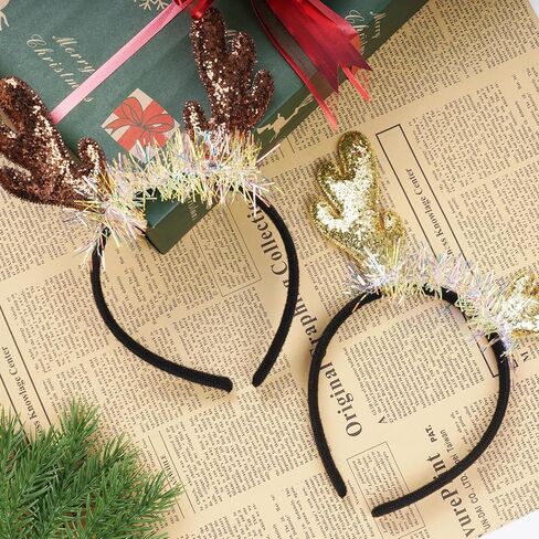 عصابات رأس عيد الميلاد من هويوواك مكونة من قطعتين من قرون الغزلان in Kuwait