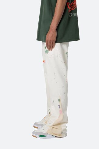 mnml Men's Contrast Bootcut Sweatpants in Saudi Arabia