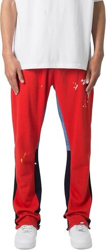 mnml Men's Contrast Bootcut Sweatpants in Saudi Arabia