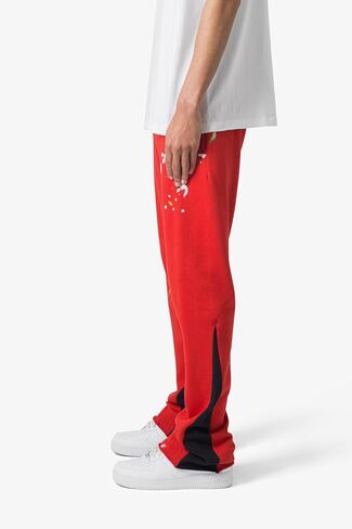 mnml Men's Contrast Bootcut Sweatpants in Saudi Arabia
