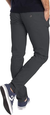 WESTACE Mens Chino Pants Slim Fit Casual Classic Flat Front Stretch Flex Cotton Chino Khaki Pants Sizes 30W-40W in Saudi Arabia