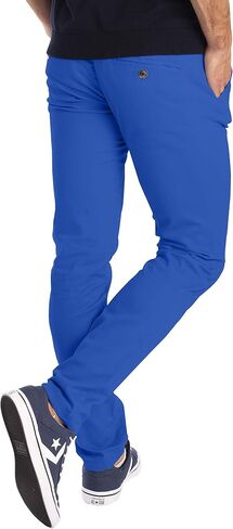 WESTACE Mens Chino Pants Slim Fit Casual Classic Flat Front Stretch Flex Cotton Chino Khaki Pants Sizes 30W-40W in Saudi Arabia