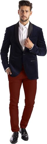 WESTACE Mens Chino Pants Slim Fit Casual Classic Flat Front Stretch Flex Cotton Chino Khaki Pants Sizes 30W-40W in Saudi Arabia