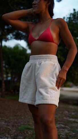 Venice Surf Club Cotton/Microfiber Fuzzy Unisex Post-Surf Lounge Shorts in Saudi Arabia
