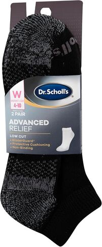 Dr. Scholl's Women's Advanced Diabetic Blisterguard Socks-2 & 3 Pair Packs-Non-Binding Cushioned Comfort in Saudi Arabia