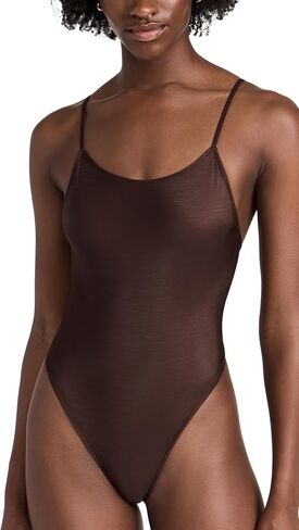 Only Hearts Women's Second Skins Low Back Thong Bodysuit in Saudi Arabia