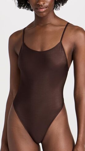 Only Hearts Women's Second Skins Low Back Thong Bodysuit in Saudi Arabia