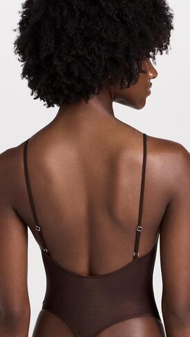 Only Hearts Women's Second Skins Low Back Thong Bodysuit in Saudi Arabia