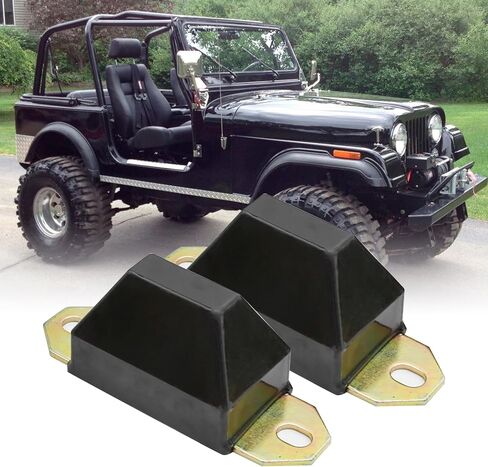 UOIENRT 9.9137G Bump Stop Leaf Spring Bumper Set Replacement for 1976-1983 Jeep CJ5 & 1976-1986 Jeep CJ7 and more Truck SUV in Saudi Arabia