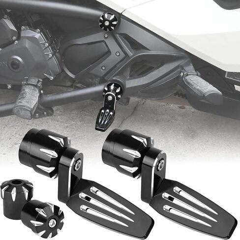360° Adjustable Third Footpeg 3rd Peg Foot Rest Pegs for Can Am Spyder F3 Limited F3-S F3-T Aluminum Highway Foot Pegs Accessories in Saudi Arabia