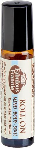 Fabulous Frannie Energy Essential Oil Blend Roll-On 10 ml made with pure essential oils in Saudi Arabia