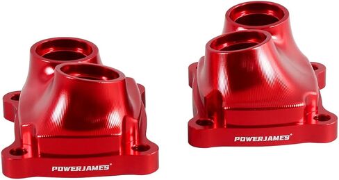 POWER JAMES Front and Rear Gold Golden Engine Tappet Lifter Cover Fits for 2017-2024 Softail Deluxe, Fat Boy, Sport Glide, Street Bob, Breakout, Low Rider ST, Touring and Trike M8 Engine (Gold) in Kuwait
