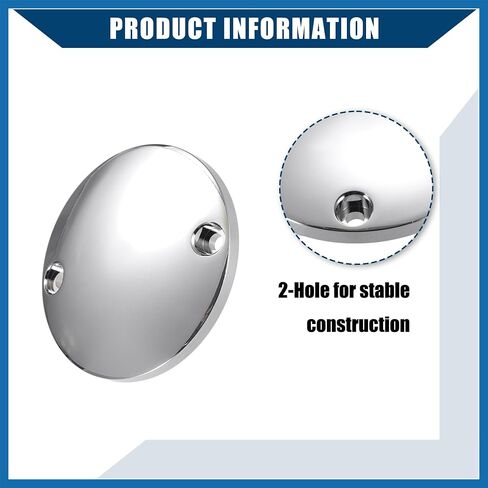 Ignition Engine Timing Points Cover for Harley-DAVIDSON 1971-1999 / Inner/Durable Aluminum Alloy / 1 Pcs Silver Tone Item Replacement in Saudi Arabia
