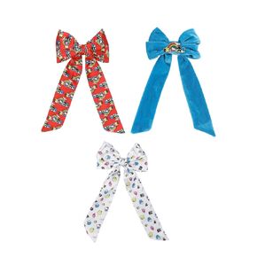 Hello Kitty & Friends Character Rainbow 3-Piece Bow Clips Set