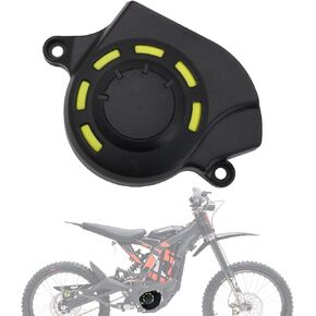 JFG RACING Engine Cover Electric Dirt Bike Case Saver Guard for Surron Sur Ron LBX EBike Imitation Carbon Fiber