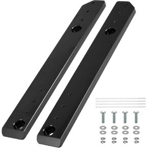 Adjustable 1"-3" Tour-Pak Pack Trunk Luggage Relocator Extender Kit Mount Plate Compatible with Harley Touring Electra Glides Road Glides Road Kings Street Glides Trikes 2009-2013
