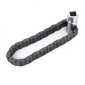 uxcell Automotive Tools Universal Chain Oil Filter Wrench 200mm