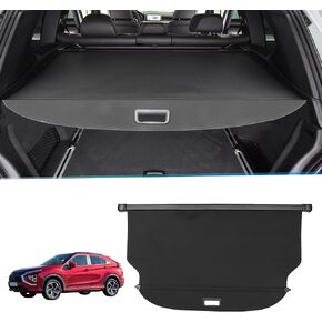ACROPIX Retractable Cargo Cover Rear Trunk Security Cover Shield Shade Adjustable Fit for Mitsubishi Eclipse Cross 2018-2023 - Pack of 1