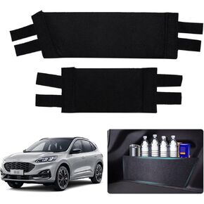 Rear Trunk Organizer Side Divider Sticker fit for 2020-2024 Ford Escape Trunk Side Storage Baffle Partition Board for Ford Escape Accessories 2PCS