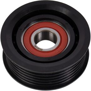 TRQ Serpentine Belt Idler Pulley Compatible with 04-10 Chrysler Dodge 98-07 Mercedes-Benz