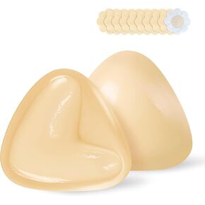 Push Up Sticky Inserts for Sports Bra - Instant Lift Double Sided Adhesive Padding Inserts for Swimsuit Bikini