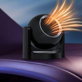 Car Heater, 12V Heater 150W Fast HeatingFan 3 In 1 Heating & Cooling Windshield De-Icers, Automobile Windscreen Fan