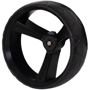 MGI Zip X1 Standard Terrain Left Rear Wheel - 15 Milimeter Axle - (Compatible Zip X3-X1), Black-Black
