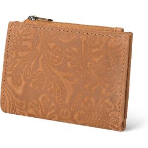 Wallet For Women Full Grain Leather - Small RFID Coin Purse Credit Card & ID Holder for Ladies,Bifold Wallets for Teenager