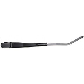 For Jeep Wrangler TJ Wiper Arm 1997-2006 Driver OR Passenger Side | Single Piece | Front | Black | Steel | 55155658