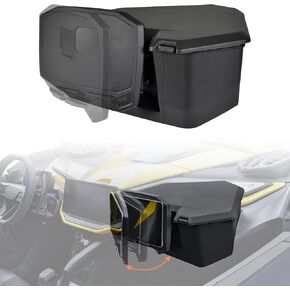 Electronic Device Holder for Can-Am Maverick R, Magnetic Rotatable Tablet Mount Adjustable GPS Phone Holder with Storage Box for Can Am Maverick R MAX X RS 2024+ Accessories (#715007176)