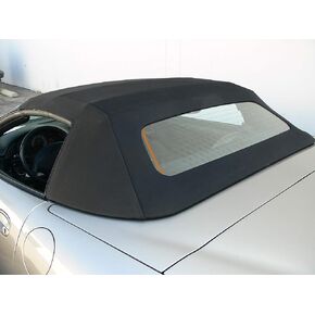 Sierra Auto Tops Convertible Top Replacement for Chevrolet Corvette C5 1998-2004, TwillFast II Canvas, Black