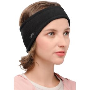 GOT Sports Ear Warmer Headband for Women - Fleece Running Headband Ear Covers for Cold Weather - Ski Cycling Ear Muffs for Winter (White) in Kuwait