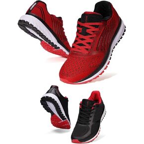 Joomra Men's Supportive Running Shoes Cushioned Athletic Sneakers Size 45