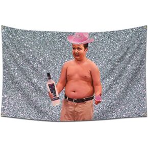 Eksent Funny Tapestry Gibby ICarly Flag Wall Tapestry (3x5 Feet,Heavy Duty, 150D Polyester) For College Dorm Man Cave