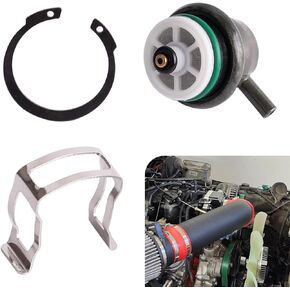 1 PC Automotive Fuel Injection Pressure Regulator Kit, Stable Structure Regulator + Clip + Snap Ring, OEM #89060422 Repair Replacement, Compatible with Chevrolet Buick Cadillac (Multicolored)