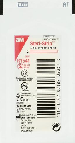 3M Steri Strip Skin Closures 1/4'' X 3'' - 20 Packages of 3 in Saudi Arabia