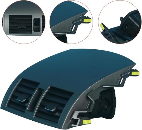 استبدال لوحة فتحة تهوية منفذ مكيف الهواء وشريط القطع 55670-02160 55663-02060 55436-02180 55435-02220 متوافق مع Toyota Corolla 2008-2013 in Kuwait