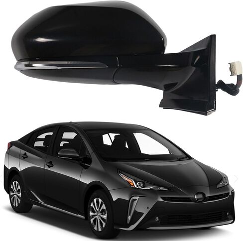 Marretoo for TOYOTA PRIUS Side Mirror Assembly 2016 2017 2018 2019-2024 | Power | Heated |BSM/Blind Spot Monitoring Replacement TO1321357 for TOYOTA PRIUS Accessories (Passenger Side(RH)) in Saudi Arabia
